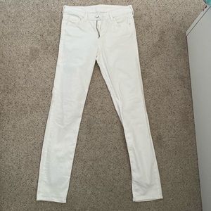 White jeans